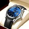 Auténtico de Moda Tendencia Acero Correa Hombres Calendario Impermeable Correa Reloj Reloj Taobao Aliexpress Modelo Más Vendido