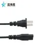 A NOSOTROS. cable de alimentación estándar de ocho colas adaptador de audio proyector lámpara de escritorio cable de doble enchufe salida de fábrica