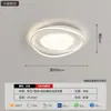 Luz Principal para Sala de Estar y Dormitorio Modelo Nuevo 2026 Moderna Simple Elegante Forma de Guijarro Iluminación Zhongshan Luz de Techo Minimalista para Toda la Casa