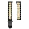Adecuado para Apple Watch S10 98765 Resina Metálica de Tres Fuerzas Correa iWatch Se Casual