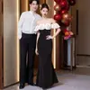 Elegante Vestido de Noite Tomara que Caia para Festa de Aniversário, Vestido Sereia Sexy, Justo ao Corpo, Luxo Leve, Estilo Longo de Nicho para Anfitriã