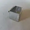 Caja de Almacenamiento Exterior de Acero Inoxidable, Caja de Almacenamiento Rectangular de Múltiples Compartimentos de Doble Ranura para Tornillos y Accesorios