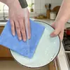 Paños de Cocina Desechables Coloridos, Altamente Absorbentes, No Fáciles de Pegar Grasa, Fáciles de Limpiar, Higiénicos, Adecuados para Uso Seco y Húmedo, Multifuncionales