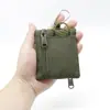Mini Monedero Táctico para Exteriores Transfronterizo Bolsa para Llaves Bolsa de Almacenamiento para Aficionados Militares al Aire Libre Nueva Bolsa Pequeña para Cintura de Almacenamiento