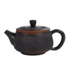 Tetera Fengming de Arcilla Morada con Patrón de Cuchillo Hanwa, Olla Grande para Preparar Té, Tetera Individual para Juego de Té Gongfu, Venta al por Mayor desde el Fabricante