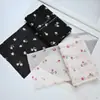 Cinta de tela de gasa floral con purpurina plateada de 12 cm para scrunchies caseros y lazos para el cabello