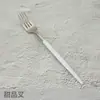 Vajilla occidental portuguesa negra de acero inoxidable 304 tenedor y cuchillo cepillado tenedor y cuchillo para bistec palillos juego O EM