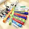 Fornecimento direto do fabricante para atacado transfronteiriço de garrafas de água, chaveiros de celular, cordões, fitas de desenho animado para transferência de calor, personalização decorativa e personalizada