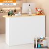Cajero Tienda Pequeña Tienda de Ropa Mostrador Simple Moderno Arco Recepción Mostrador Salón de Belleza Mesa de Bar