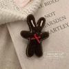 Broche de Peluche de Dibujos Animados de Navidad Pin de Alce Clip de Pico de Pato Decoración Linda Regalo de Vacaciones Accesorios de Muñeco de Nieve