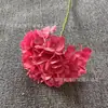 Flor artificial serie Rosa Roja, flor falsa para boda, flor de seda, flor hecha a mano, fondo para salón de bodas, pared de flores, arreglo floral, decoración, hortensia