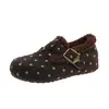 Zapatos casuales tipo Birkenstock para mujer, con lunares, que aumentan la altura, sin cordones, nueva colección otoño 2026, versátiles, modernos y cómodos