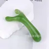 Raspador de nariz de resina de dos ángulos en forma de Y Dispositivo raspador de puente nasal de resina Herramienta de raspado de belleza de meridianos Palo para tendones Palo de meridianos Venta al por mayor