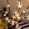 Fogos de artifício LED Ramo Luz Decoração de Quarto Vaso Decoração Luz Atmosfera Luz Ramo Luz 20 Cabeça