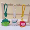 Colgante Creativo para Llavero de Cuero Dibujos Animados Bádminton Tenis Tenis de Mesa Colgante para Bolso de Cuero Llavero Venta al por Mayor