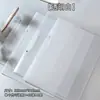 Pasta Organizadora de Papel de Teste com Haste de Puxar Feita Sob Medida de Fábrica, Bolsa de Armazenamento, Pasta Rotativa para Estudantes, Pasta de Arquivo de Grande Capacidade A4