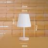 Madera maciza tela usb lámpara de mesa pequeña dormitorio lámpara de noche estudio dormitorio luz nocturna led lámpara de ambiente creativa decoración