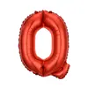 Balão de Letra em Inglês de 16 Polegadas Dourado Ouro Rosa Prata Filme de Alumínio Festa de Aniversário Fabricante Atacado Festa de Letras