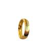 Anillo ojo de gato cnc anillo liso anillo corrugado moda lujo ligero simple sólido cerrado dorado anillo de pareja regalo