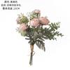 Fio de crochê para pendurar na parede Xiyang rosa flor artificial feita à mão decoração design de casa buquê de casamento decoração de parede CF01118