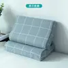 Fronha de Algodão Puro com Látex Pacote Único 30X50 Capa Protetora de Núcleo de Travesseiro Único 40X60 Cobertura de Cabeça Inteira de Algodão Puro para Crianças e Homens