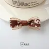 Acessórios de Tecido com Laço Floral na Cor Café para DIY Bolsa Flor Sapato Acessórios de Chapéu Acessórios de Roupa