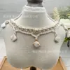 Em Estoque Renda de Fita Estilo Étnico com Lantejoulas de Concha e Miçangas Feita à Mão Pura Acessórios para Vestuário Roupas para Casa e Acessórios para Chapéus Venda por Atacado