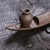Quemador de incienso de línea de pesca transfronterizo soporte para incienso acostado cerámica creativa para pesca decoración del hogar Adornos de Artesanías de Joyería