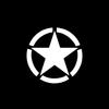 Pegatina para Motocicleta de Vehículo Eléctrico Coche Pegatina de Cinco Estrellas Estrella de Cinco Puntas Pegatina Bloqueadora de Arañazos Pegatina Impermeable Reflectante