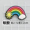 Xiao Xin Qiao Bumbum Estéreo Bumbum Silicone Patch Capa de Celular DIY Fivela para Sapatos com Furos Copo de Água Acessórios Decorativos para IPAD