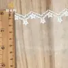 Renda Bordada de Malha Estrela Solúvel em Água Seda Leite Código de Barras Vestido Saia Lolita Bordado por Computador DIY