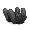 Base de Carga Doble para Control de PS4, Base de Carga Compacta y Portátil para Control de PS4