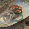 Pulseira de Vidro Sonoro Passo a Passo para Mulheres, Nova Pulseira Estilo Chinês para Combinar com Hanfu, Pulseira da Amizade com Estilo Nacional e Charme Nacional Moderno, Pulseira de Sino