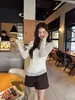 Blusa Casual de Encaje Patchwork Dulce y Elegante para Mujer, Guangzhou Trece Filas, Nueva Colección Otoño Temprano 2026, 23735