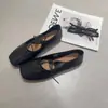 Zapatos Mary Jane Versátiles de Suela Baja 2026 para Mujer, Estilo Casual para el Trabajo, Nuevos Zapatos Planos de Ballet Retro Francés Cómodos
