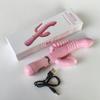 Linguagem Corporal Feminina Variável Frequência Lamber a Língua Ponto G Coelho Vibrador Massajador Masturbação Anal Dispositivo Brinquedo Sexual Adulto