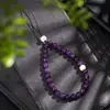 Corrente para Celular Zixia Fairy Amethyst Otimizada Cordão de Pulso Feminino Exclusivo Artesanal Estilo Chinês Enfeites Pendentes