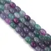Acessórios Semi-Acabados para Artesanato DIY, Contas Soltas para Venda por Atacado, Pulseira, Colar, Brincos de Vidro Floral Irregular Transfronteiriço