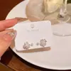 Pendientes de Fuegos Artificiales Chapados en Platino para Mujer, Lujo Accesible de Nicho, Gama Alta, Exquisitos Pendientes de Diente de León, Populares Pendientes de Perla