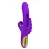 Dispositivo de Masturbación Femenina, Vibrador de Succión Orgásmica, Estimulación Fuerte de Vibración con Lengua Lamiendo, Palo Vibratorio de Masturbación, Juguetes Sexuales para Adultos