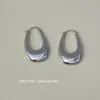 Pendientes Metálicos Estilo Fiebre para Mujer Sentido de Alta Gama Nicho Retro Personalidad Simples Versátiles Pendientes Elegantes Pendientes