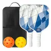Set de Paletas de Pickleball de Fibra de Vidrio Paleta de Pickleball Tablero de Panal Paleta de Pickleball Grado Profesional Paleta Avanzada