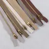 No. Cremallera de Metal Latón 345 con Cabezal de Resorte de Extremo Cerrado para Pantalones, Pantalones de Mezclilla, Pantalones Casuales
