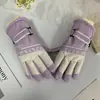 Luvas de esqui de inverno para atacado à prova de vento à prova d'água com forro de fleece toque quente tela sensível ao toque para atividades ao ar livre andar de moto luvas grossas masculinas