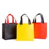 Nuevo en stock Bolsa no tejida Bolsa estéreo para llevar Empaque Bolsa para comida rápida Bolsa tote LOGO imprimible Conservación fresca Portátil