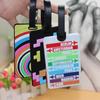 Etiqueta de equipaje de goma suave de PVC con diseño geométrico y creativo, con diseño de dibujos animados, para tarjeta de embarque, bolsa de equipaje, funda protectora de silicona