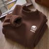 Camisetas de Manga Larga para Niños y Niñas, Nuevas Camisetas de Cuello Alto Corto de Primavera y Otoño para Niños, Elegantes Camisetas Básicas de Terciopelo Alemán para Principios de Otoño para Niños Pequeños