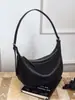 Nova Bolsa Meia-Lua de Cor Sólida Outono/Inverno 2025, Bolsa de Ombro Transversal Estilosa e Moderna Estilo Coreano, Bolsa de Mão Minimalista Bolsa de Axila