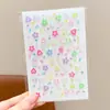 Pegatinas de Colores Huecas con Temática de Dopamina para Niñas, Decoraciones de Estrella de Cinco Puntas y Corazón, Corazones de Melocotón Autoadhesivos de Colores
