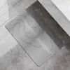 Tapete de Chão Simples de Cor Sólida com Linhas de Lama Diatomácea Banheiro Fácil de Limpar Absorvente de Água Antiderrapante Tapete de Chão Entrada Antiderrapante Resistente à Sujeira Tapete de Chão